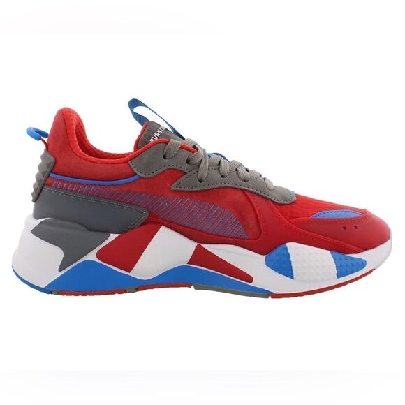 Puma Rs x Retro Red Steel Gray Indigo Sneakers Size 10.5 - Picture 1 of 11